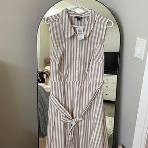 Striped Midi Dress